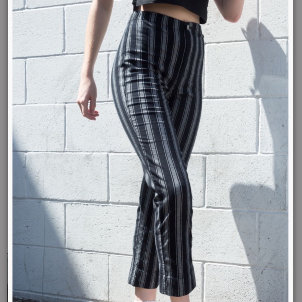 Black and Gray Tilden Brandy Pants